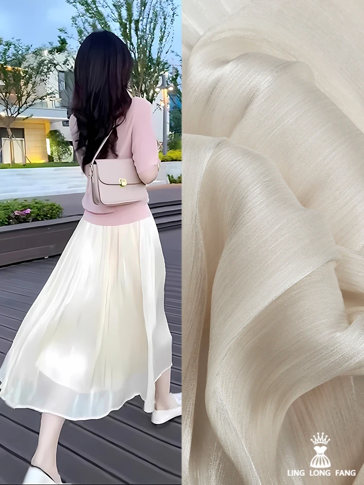 Summer Gauze Clothing - Kain Kasa Tipis Mutiara Musim Semi