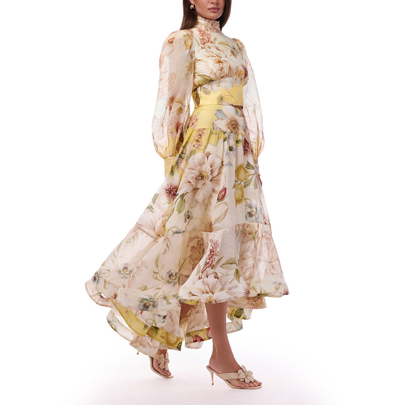 Summer Vacation Clothing Women - Set Liburan Motif Bunga Musim Panas