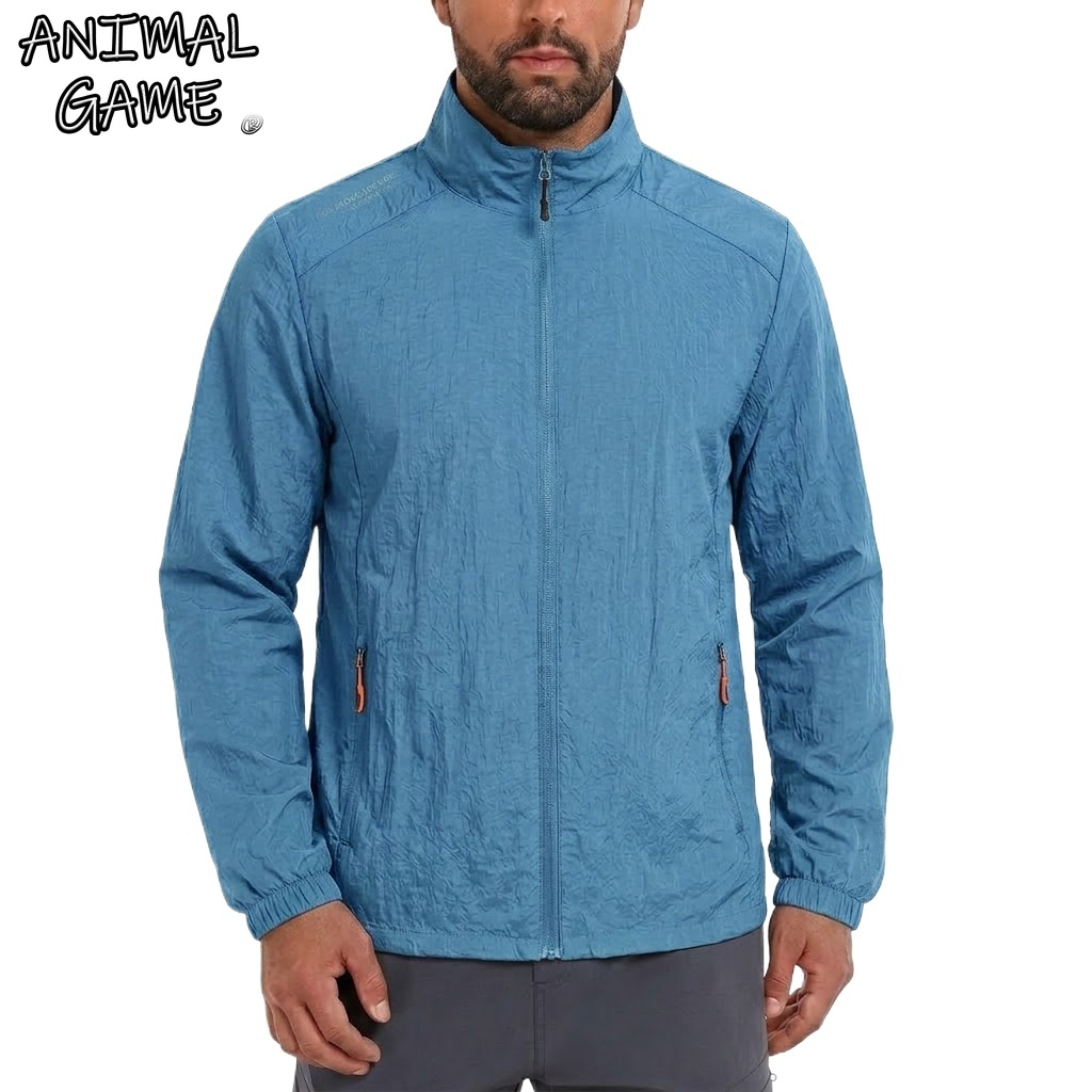 Summer Light Clothing - Jaket Pelindung Sinar Matahari UPF50+ Pria,
