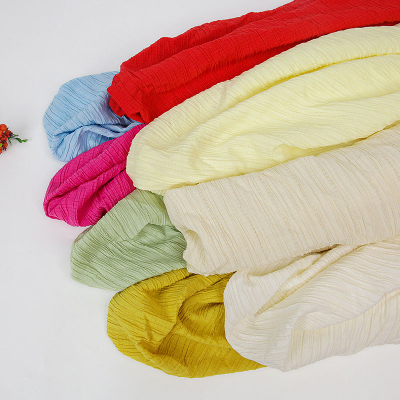 Soft Summer Yellow Clothing - Kain Chiffon Polos Berlipit Per Meter
