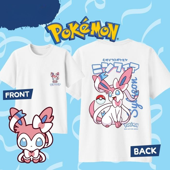 Summer Clothing Men 2025 - Kaos Anime Pokémon Musim Panas 2025