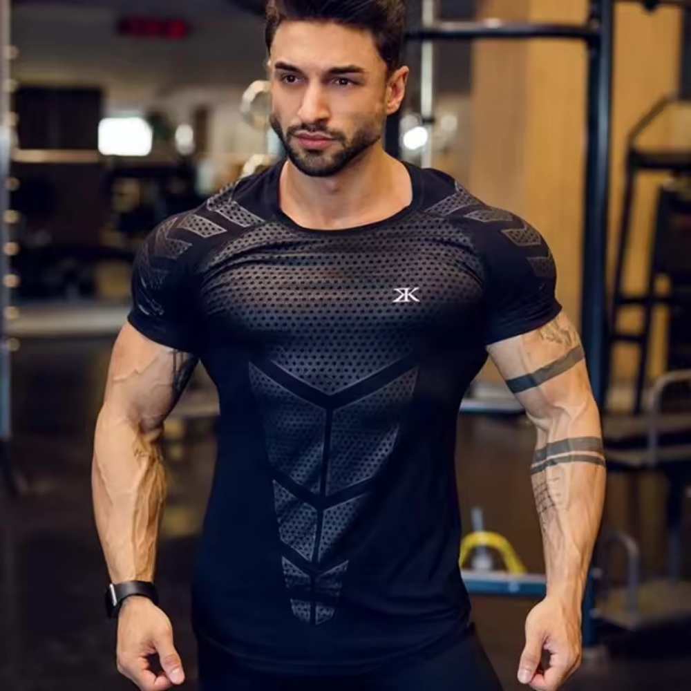 Summer Clothing Men 2025 - Kaus Olahraga Lari Pria 2025 Kaus