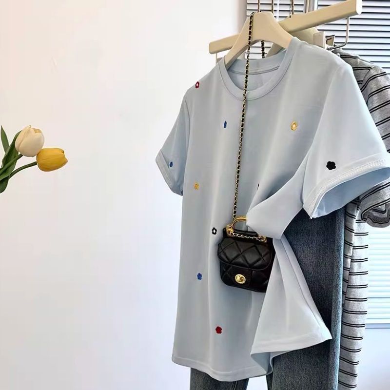 Summer Clothing Young Women - Pakaian Wanita Atasan Tipis Tampil Lengan