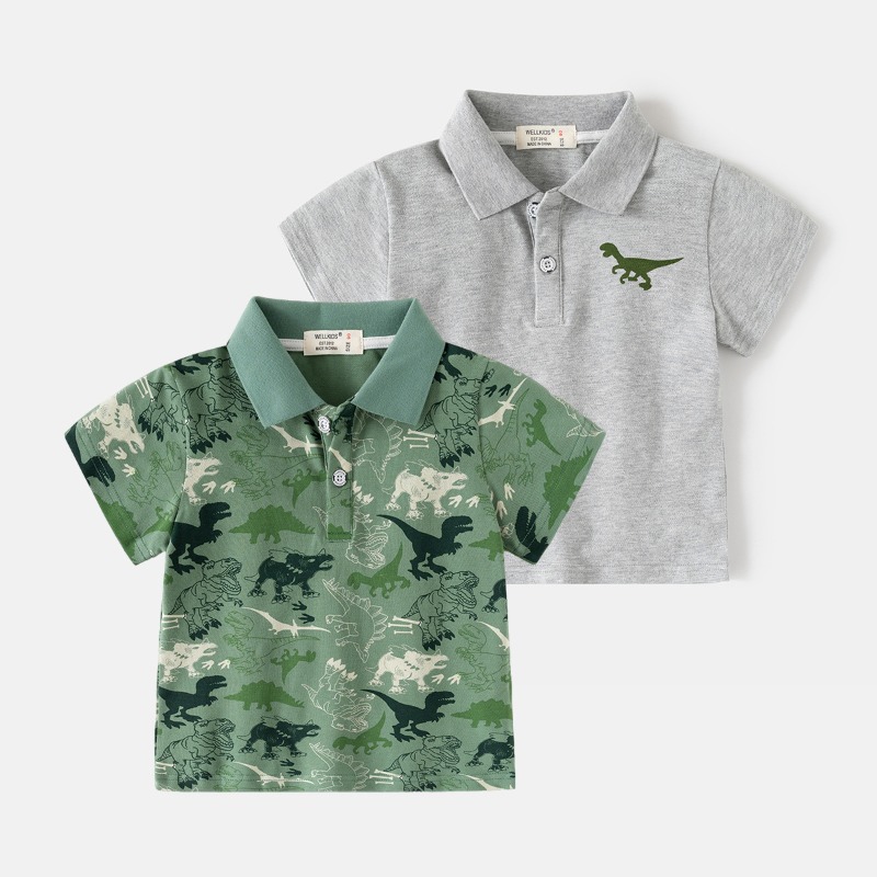 Summer Clothing Toddler - Kaos Polo Lengan Pendek Musim Panas