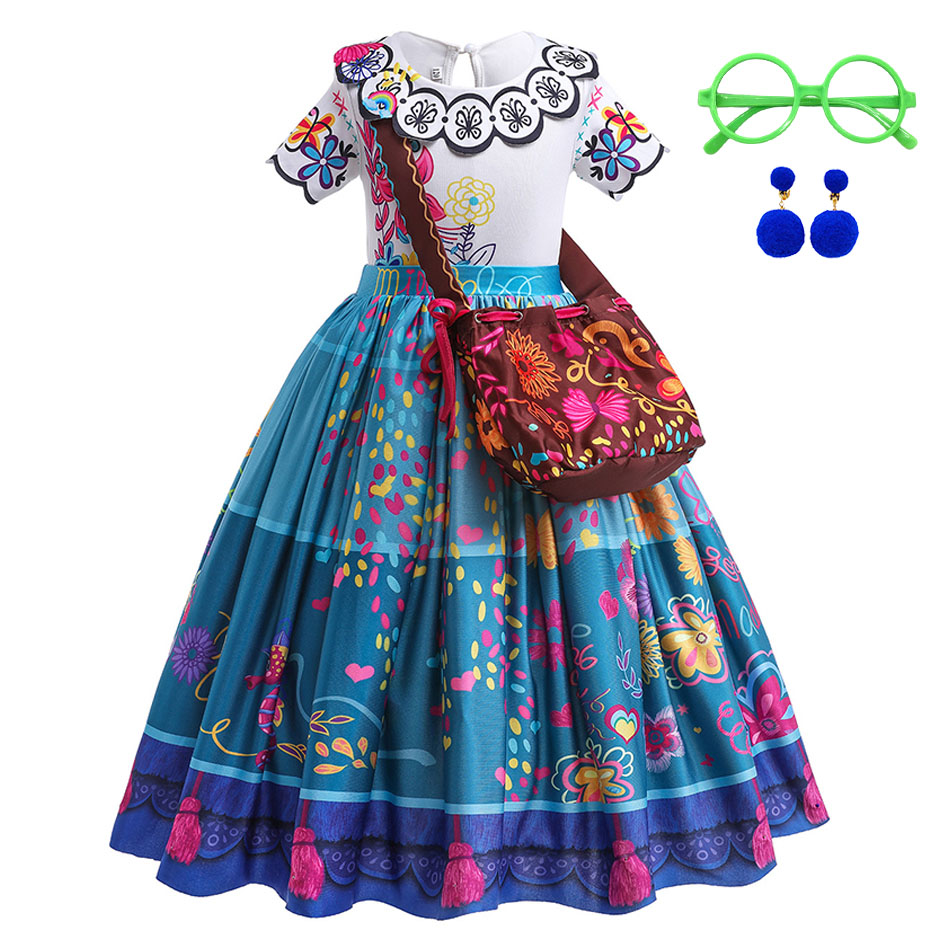 Summer Kids Clothing - Kostum Princess Anak perempuan Encanto Halloween