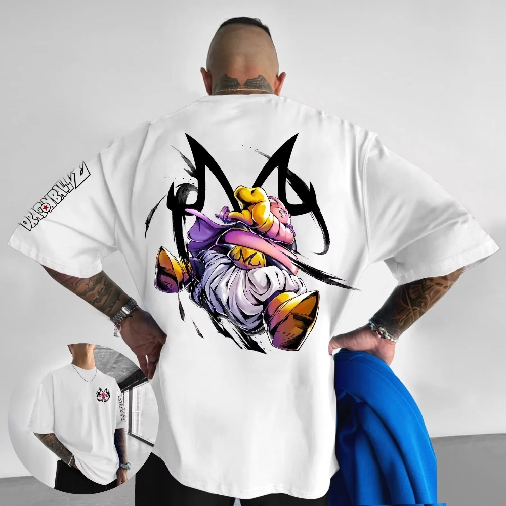 Summer 2026 Kids Clothing - Kaus Katun Murni Uniseks Dragon Ball