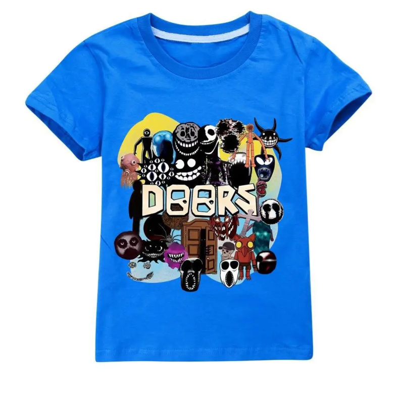 Summer Kids Clothing - AIAI 2025Game Doors Kaos Anak Kartun