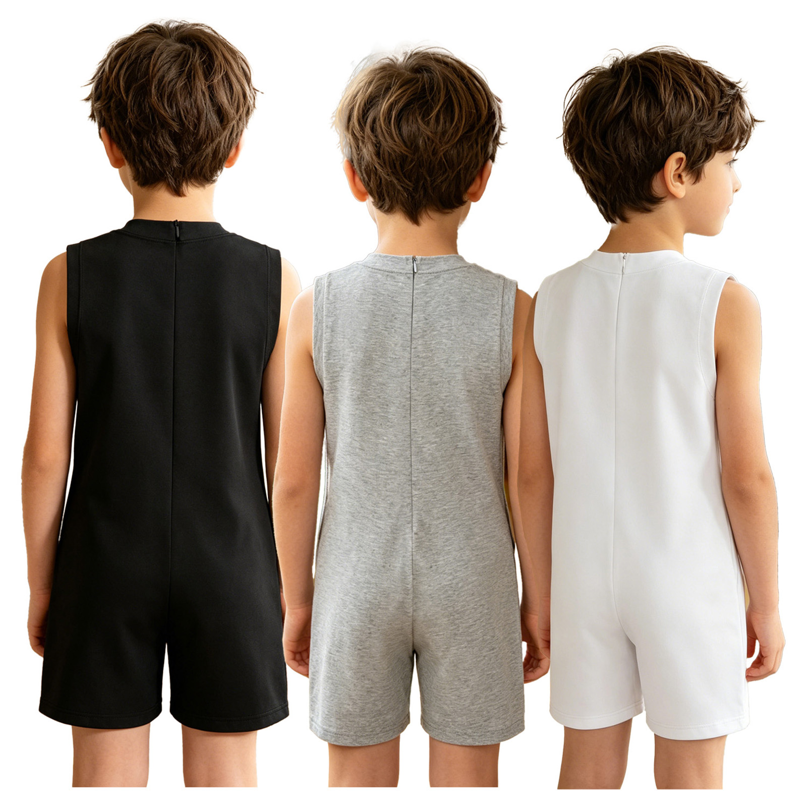 Summer Clothing Boys - 3pcs Pakaian Anak Laki-laki Perempuan Autisme