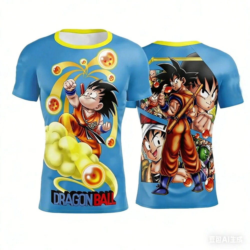 Summer 2026 Kids Clothing - Kaus Anak-anak Pria Wanita Cetak Edisi