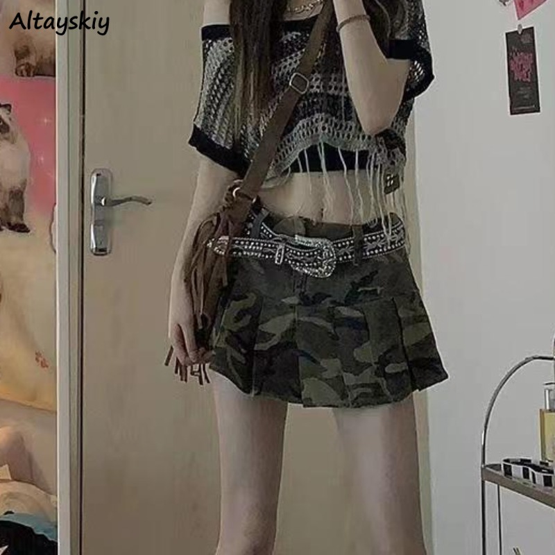 Rok lipit untuk wanita gaya Am - Summer Clothing Young Women ulasan dan harga