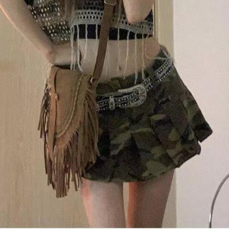 Rok lipit untuk wanita gaya Am - Summer Clothing Young Women ulasan dan harga