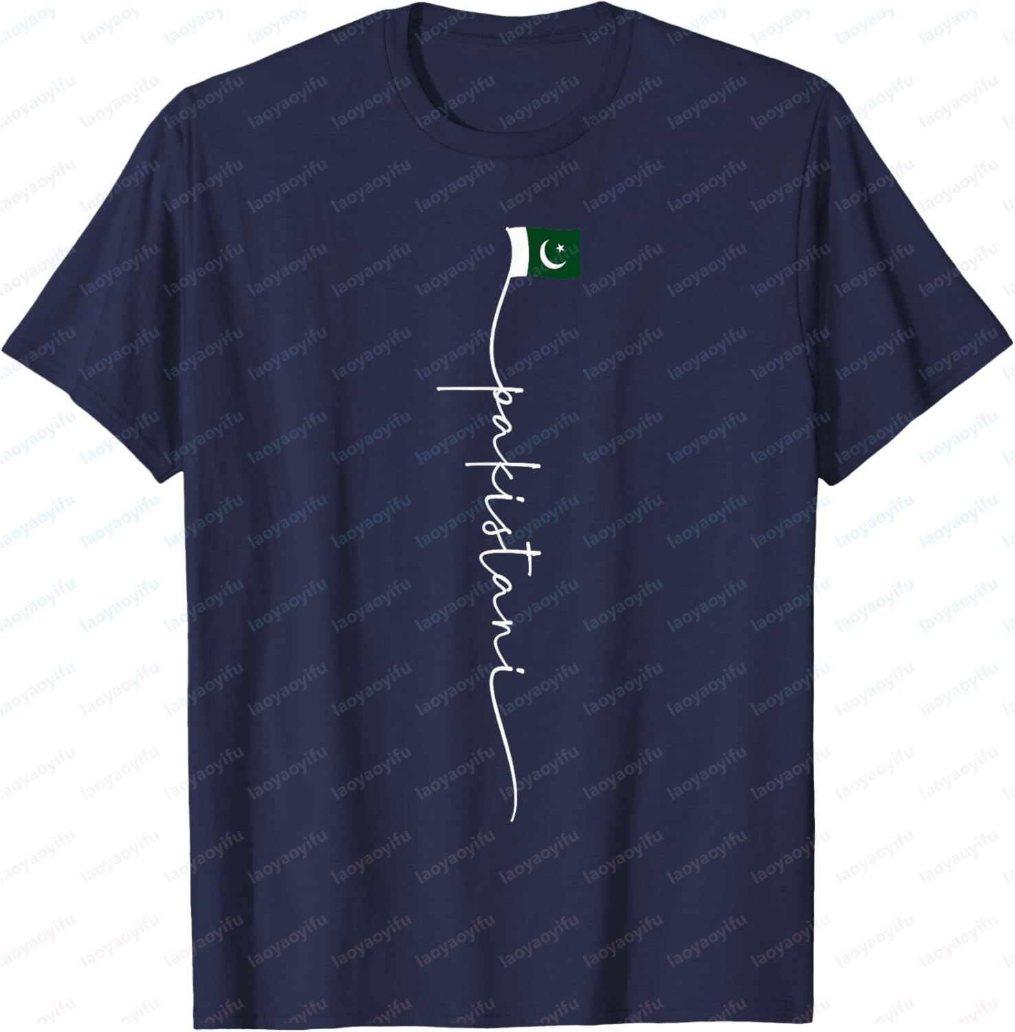Kaos Cetak Bendera Pakistan, K - Summer Clothing Pakistan ulasan dan harga