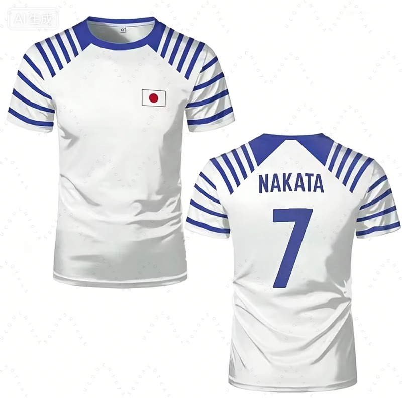 Kaus Pria Wanita Anime Captain - Summer 2026 Kids Clothing ulasan dan harga