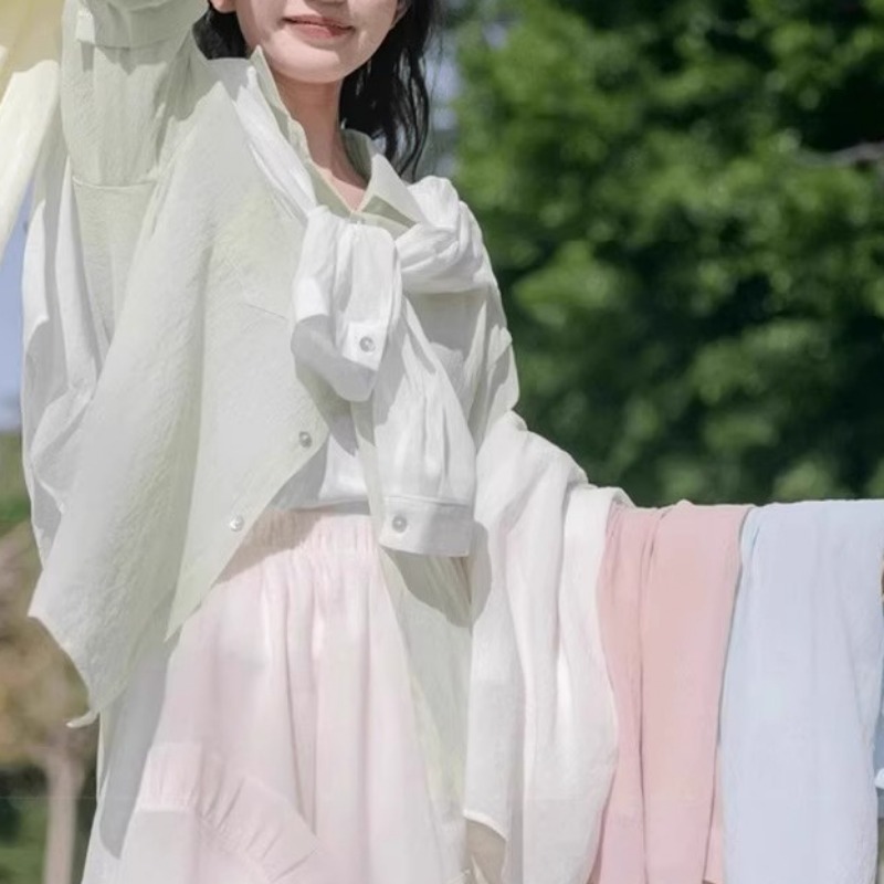Kemeja Warna Permen untuk Wani - Summer Clothing Young Women ulasan dan harga