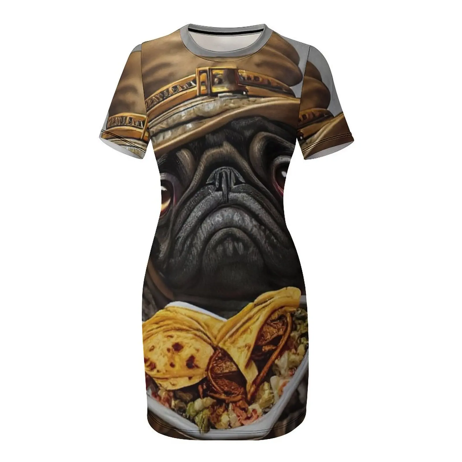 Steampunk Taco Pug (Taco Steam - Summer Clothing Trends For Women 2026 ulasan dan harga