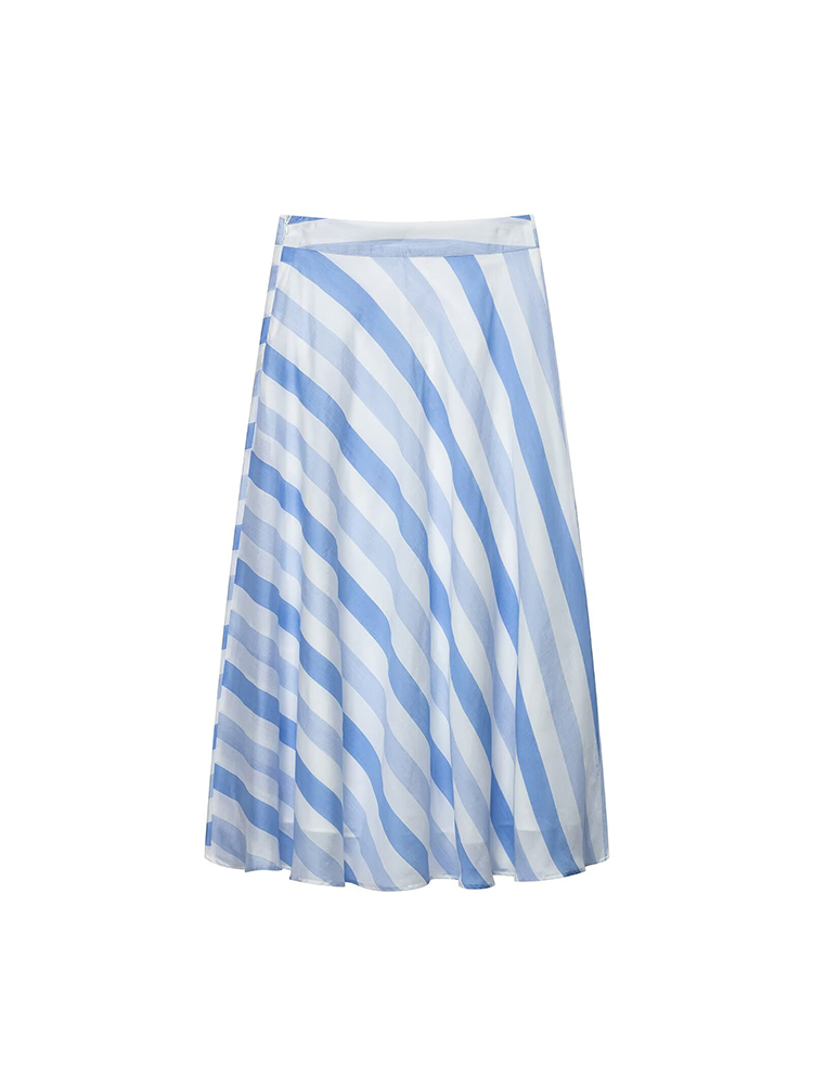 TFMLN Rok Bergaris Biru Vintag - Summer Clothing Trends For Women 2026 ulasan dan harga