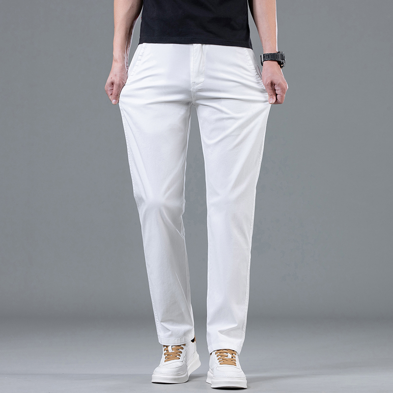 Celana putih lurus ringan untu - Summer Light Clothing ulasan dan harga