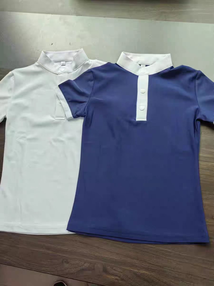 Kaus Berkuda Lengan Pendek Ana - Summer Equestrian Clothing ulasan dan harga