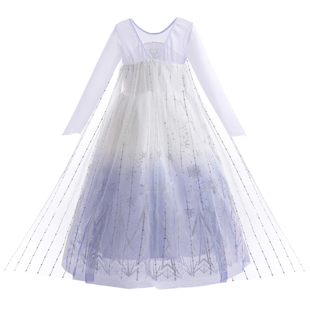 Gaun Elsa Putih Kostum Putri C - Summer Kids Clothing ulasan dan harga