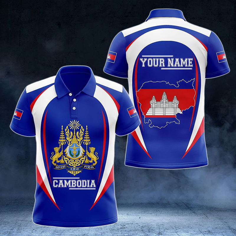 Kaos Polo Grafis Bendera Kambo - Summer Clothing Boys ulasan dan harga