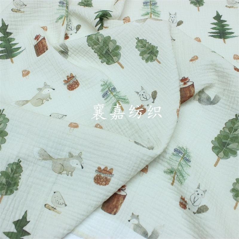 Kain Krep Kasa Katun Dua Lapis - Summer Gauze Clothing ulasan dan harga