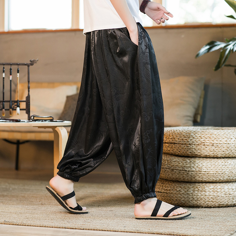 Celana Kaki Lebar Pria Celana  - Summer Light Clothing ulasan dan harga