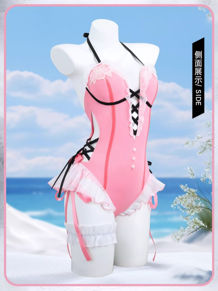 Feria Shen Jumpsuits Swimsuit  - Summer Clothing Young Women ulasan dan harga