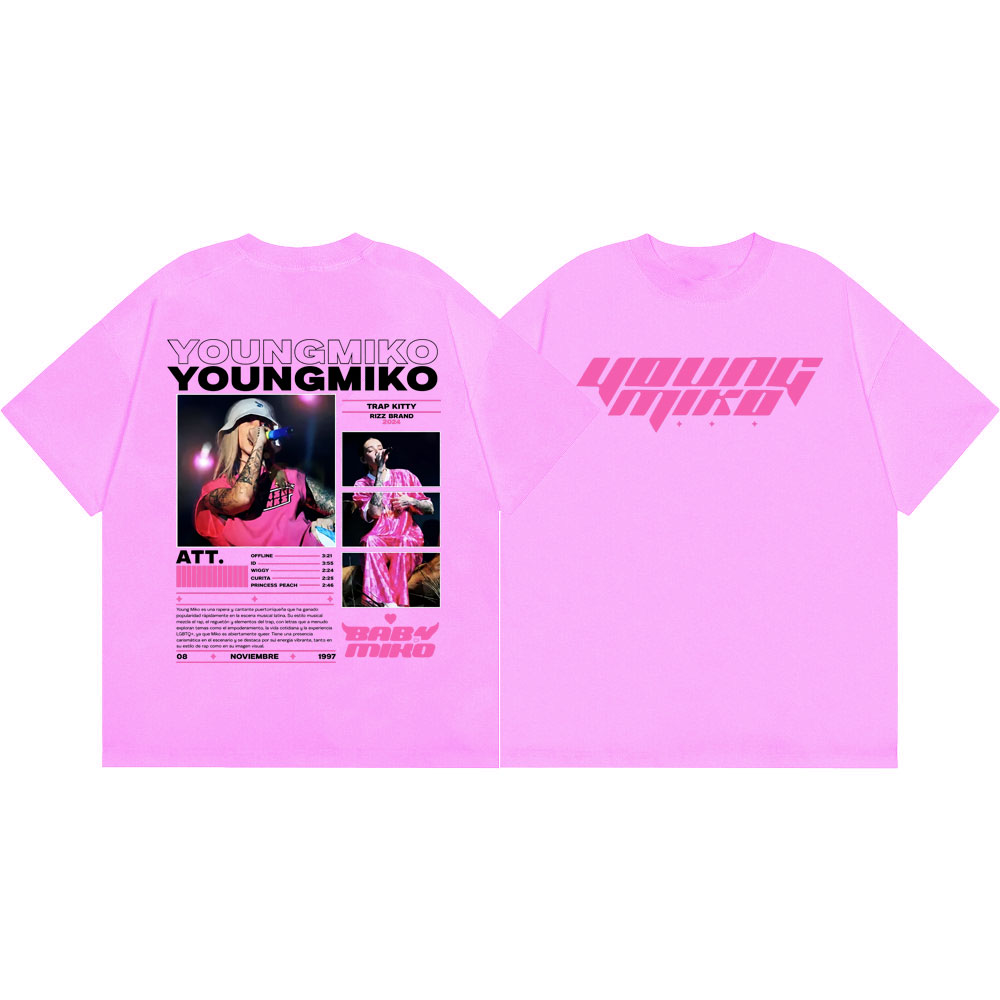 Kaus Merch Rapper Young Miko P - Summer Clothing Young Women ulasan dan harga