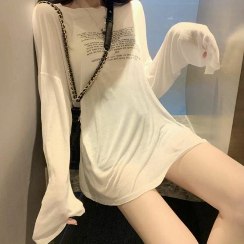 Kaus Longgar untuk Wanita Pola - Summer Clothing Young Women ulasan dan harga