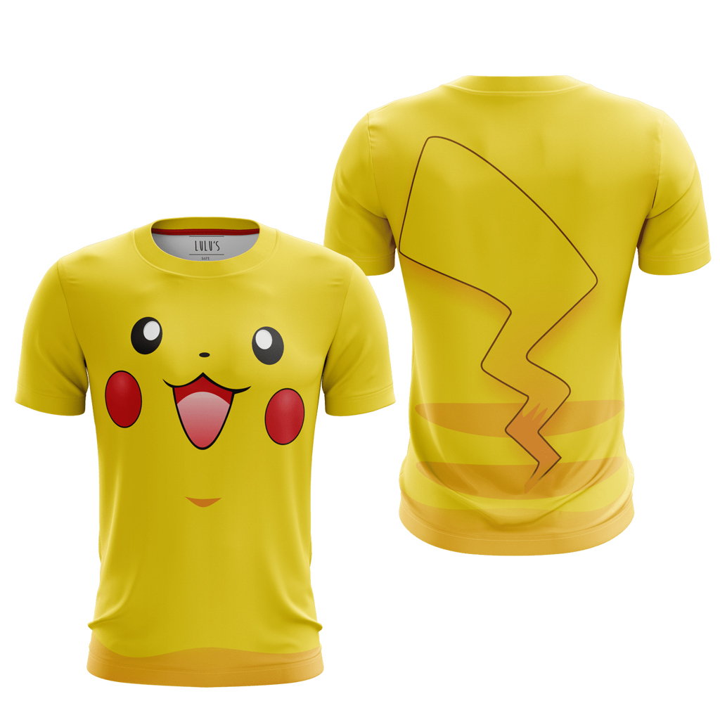Kaos 3D All Over Print Unisex  - Soft Summer Yellow Clothing ulasan dan harga