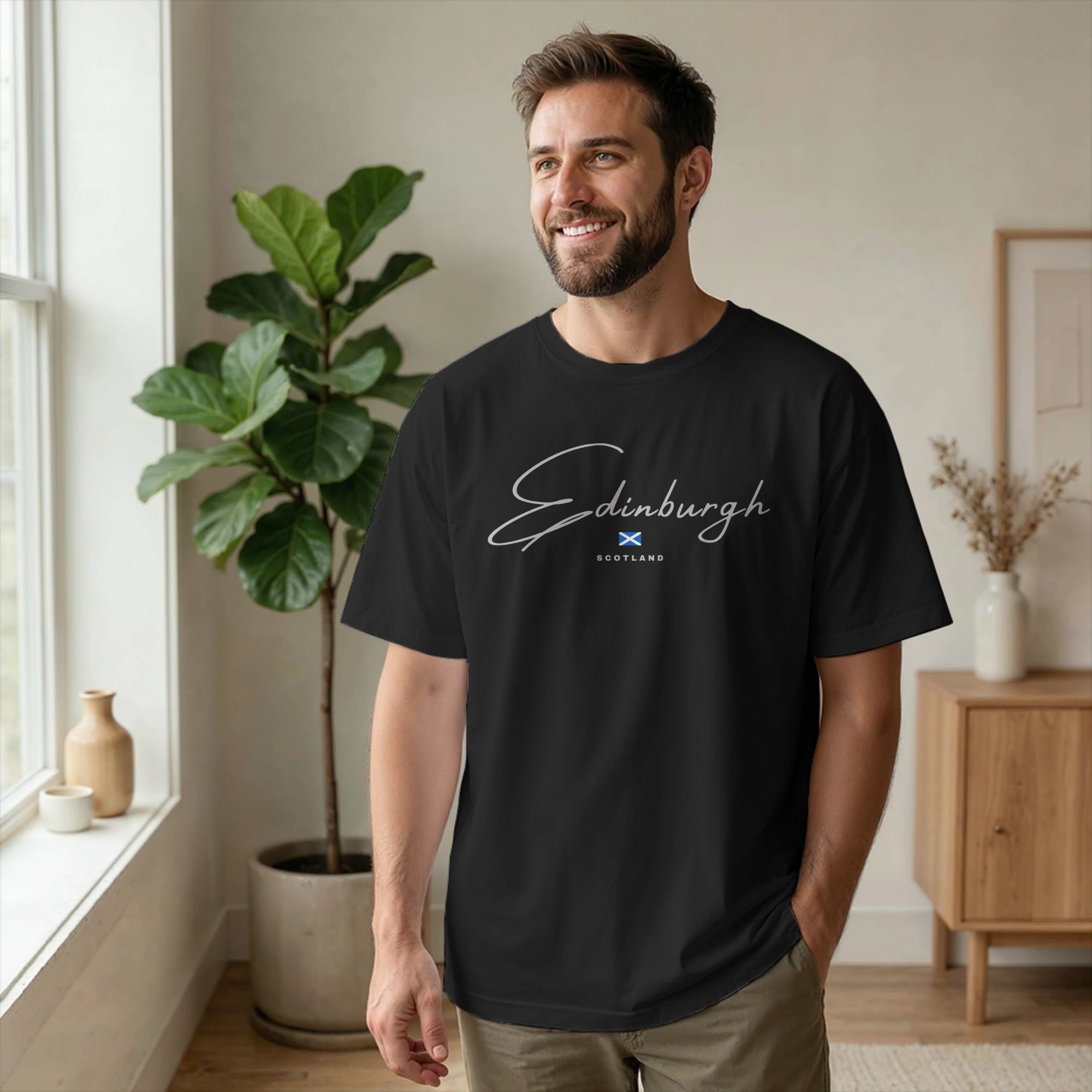Kaus Pria Edinburgh Skotlandia - Summer Clothing Edinburgh ulasan dan harga