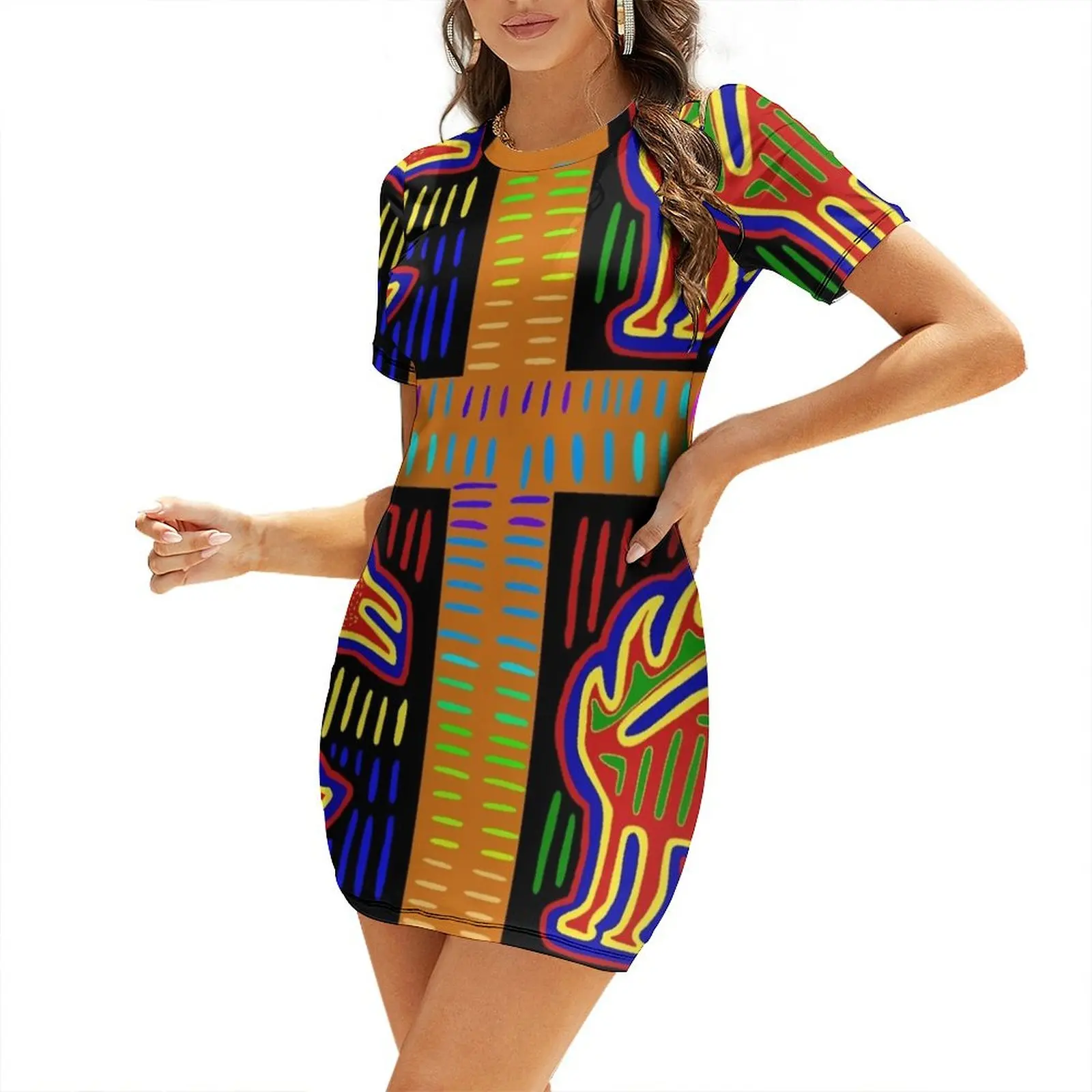 Gaun Lengan Pendek Kuna Indian - Summer Clothing Trends For Women 2026 ulasan dan harga