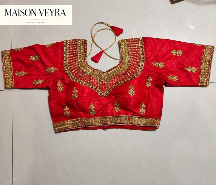 Atasan Sari Tradisional India  - Summer Clothing Pakistan ulasan dan harga