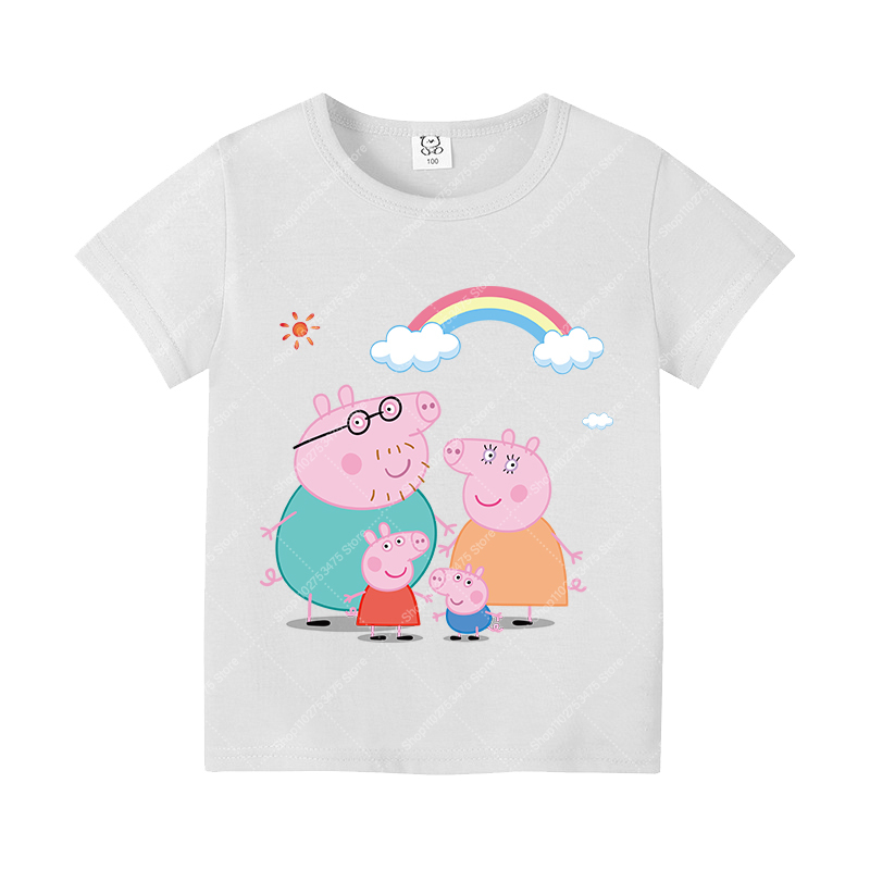 Kaus Katun Lucu Anak Perempuan - Summer Kids Clothing ulasan dan harga