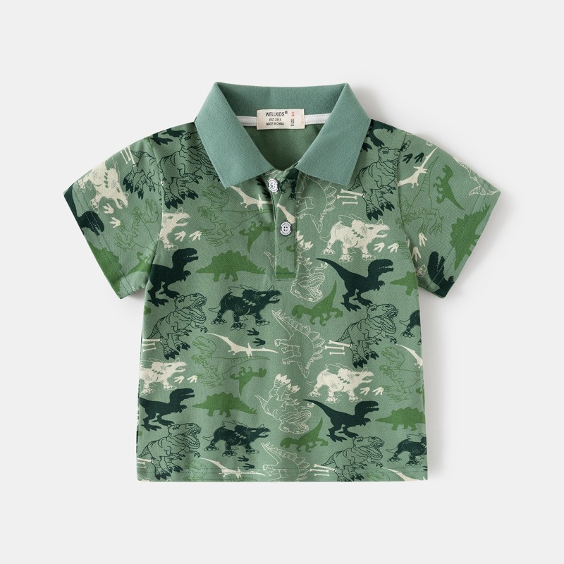 Kaos Polo Lengan Pendek Musim  - Summer Clothing Toddler ulasan dan harga