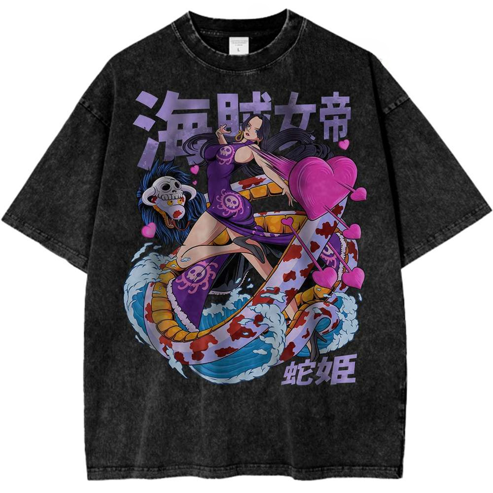 Kaos Anime Nico Robin One Piec - Summer Clothing Men 2025 ulasan dan harga
