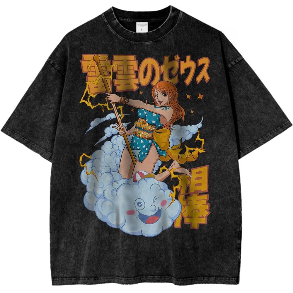 Kaos Anime Nico Robin One Piec - Summer Clothing Men 2025 ulasan dan harga