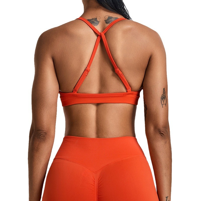 Bra Olahraga Seksi Model Scrun - Summer Yoga Clothing ulasan dan harga