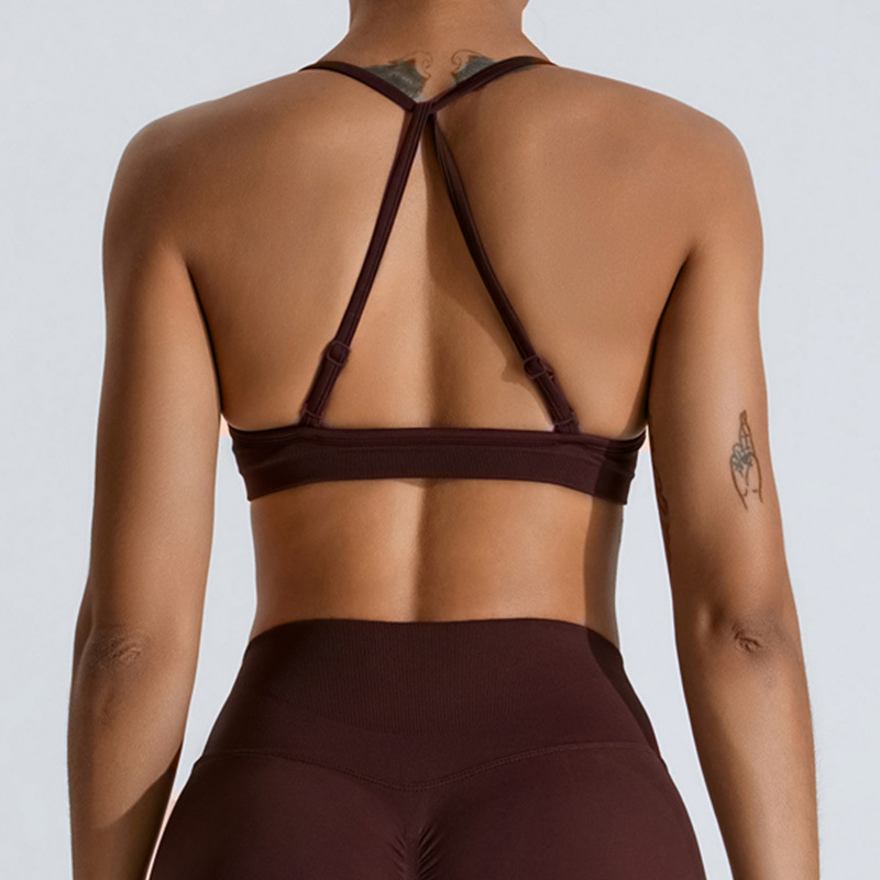 Bra Olahraga Seksi Model Scrun - Summer Yoga Clothing ulasan dan harga