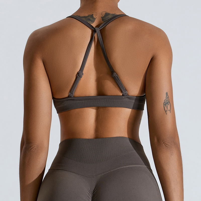 Bra Olahraga Seksi Model Scrun - Summer Yoga Clothing ulasan dan harga