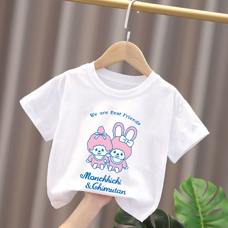 Kaus Anak-anak Monchhichi Kaus - Summer Clothing Boys ulasan dan harga