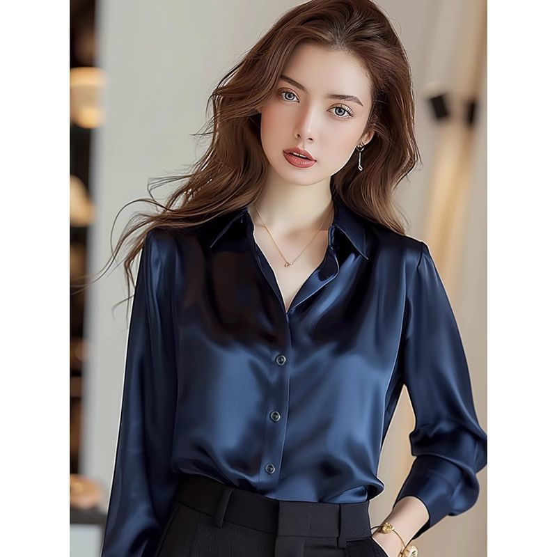 Kemeja Satin Wanita Musim Pana - Summer Clothing Men 2025 ulasan dan harga