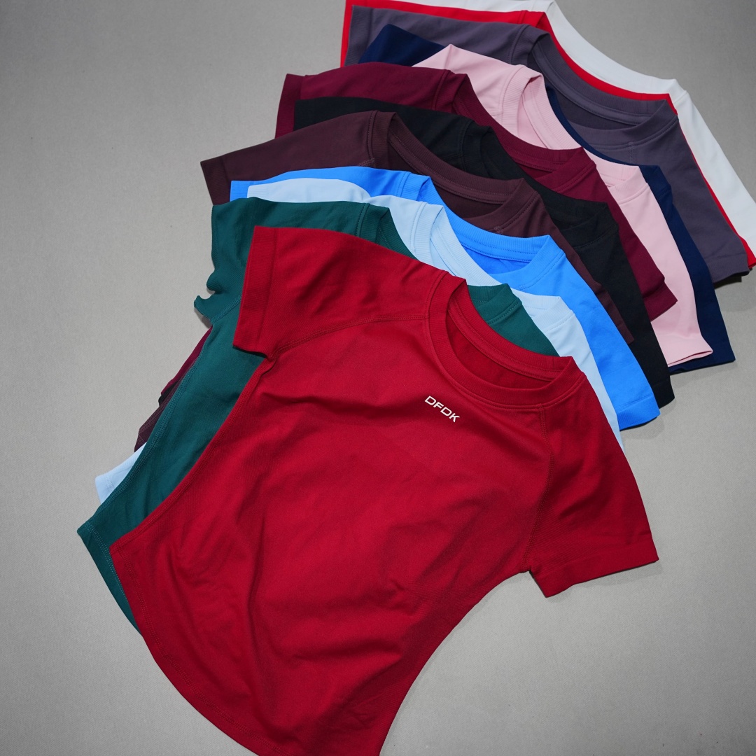DFDK Kaos Wanita Lengan Pendek - Summer Yoga Clothing ulasan dan harga