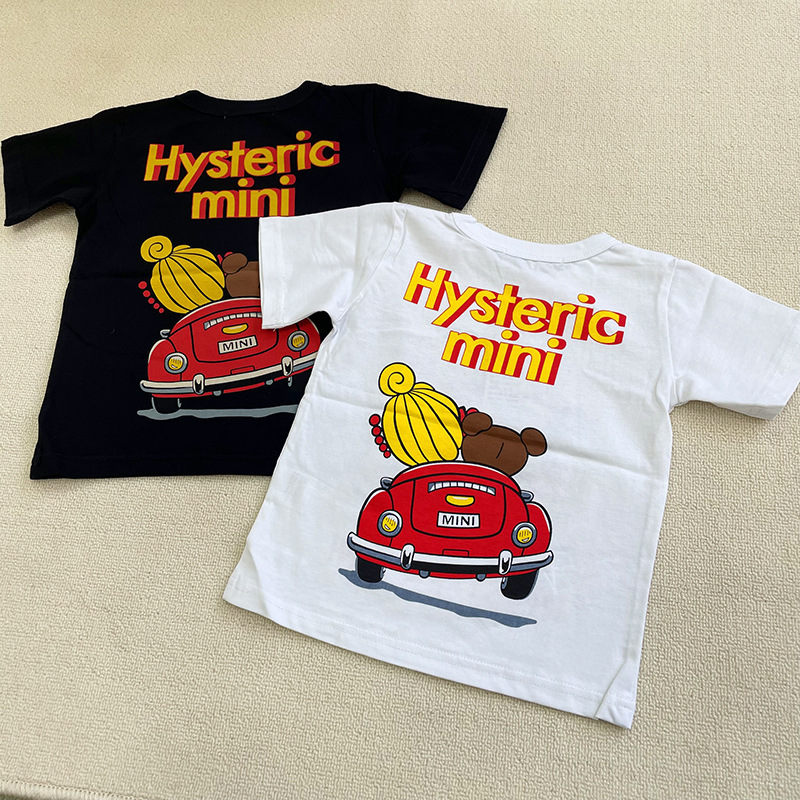 Kaus Kartun Mini Hysteric Baru - Summer Clothing Boys ulasan dan harga