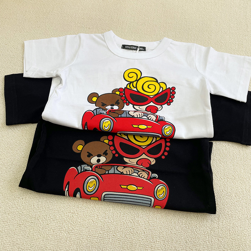Kaus Kartun Mini Hysteric Baru - Summer Clothing Boys ulasan dan harga