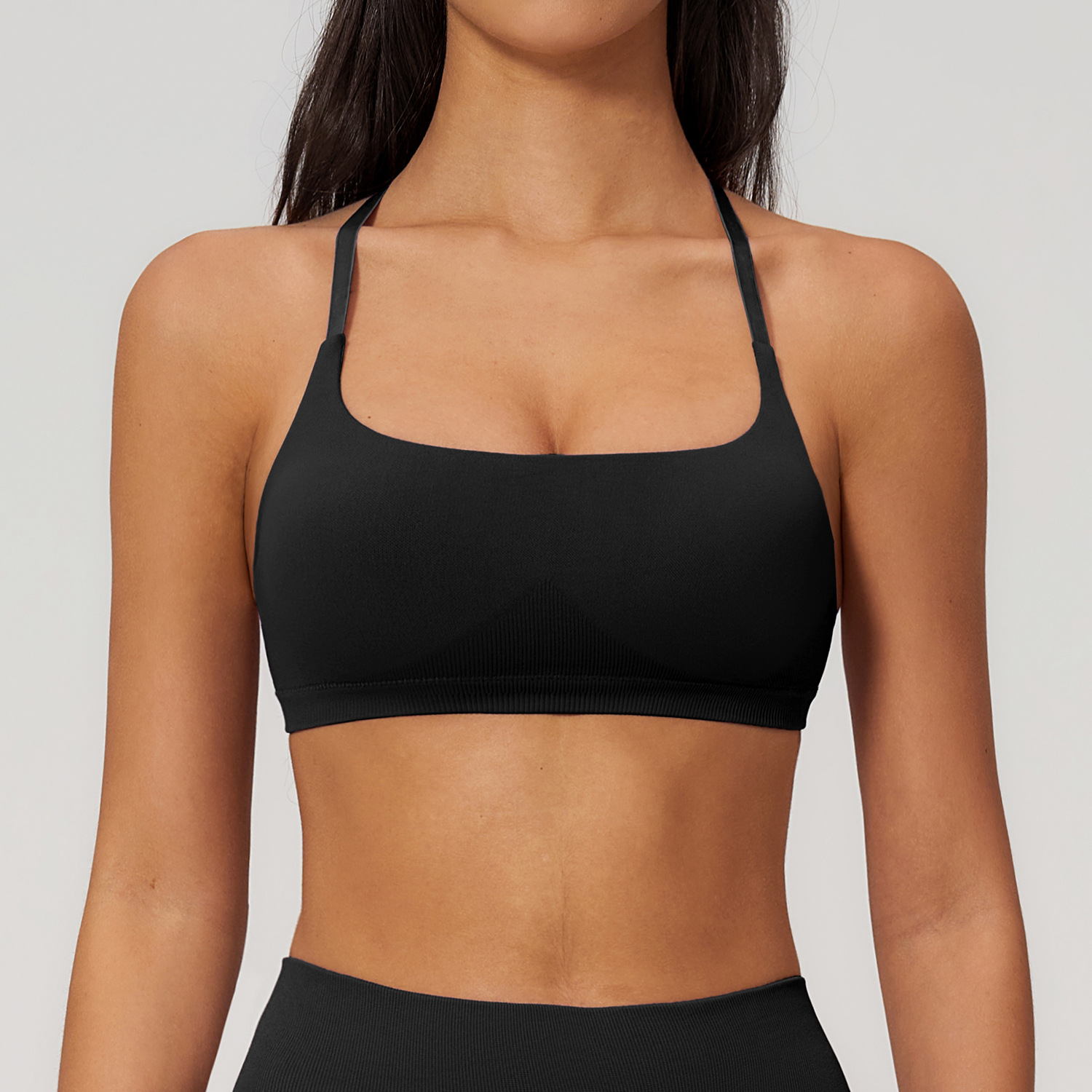 Bra Olahraga Seksi Model Scrun - Summer Yoga Clothing ulasan dan harga