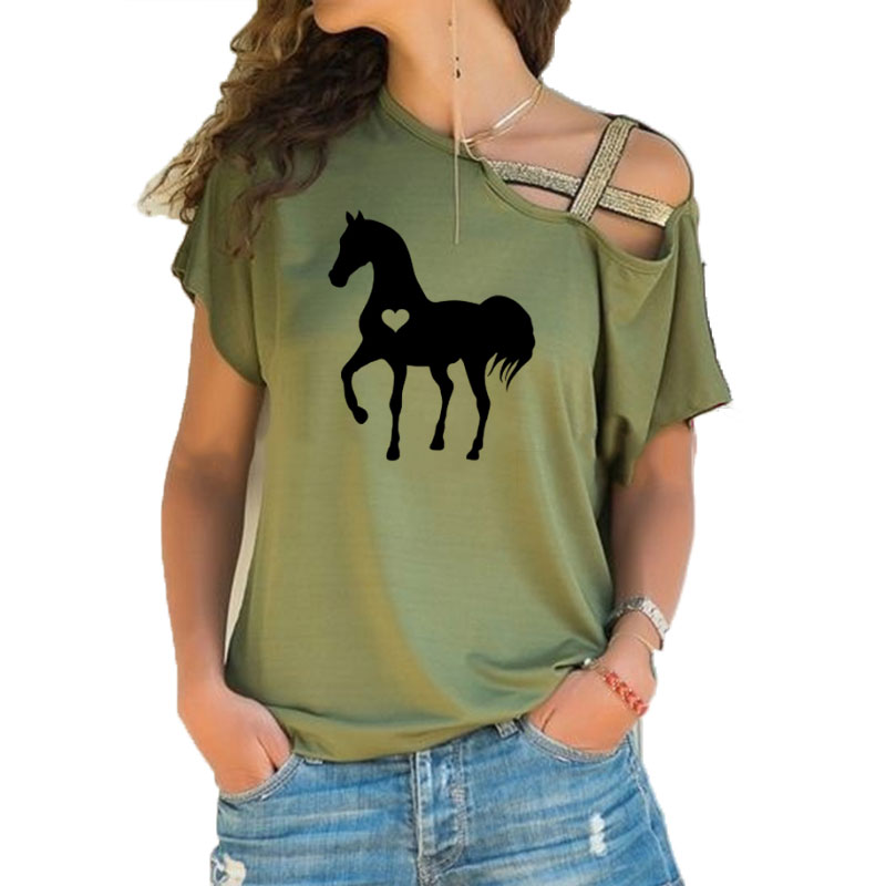 Kaus Kuda Hati Baru Musim Pana - Summer Equestrian Clothing ulasan dan harga