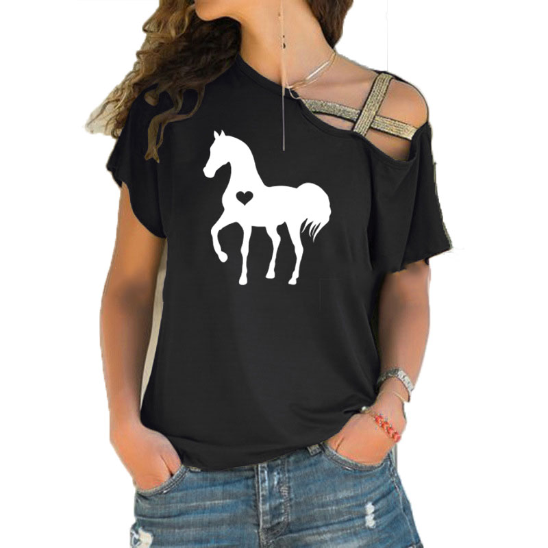 Kaus Kuda Hati Baru Musim Pana - Summer Equestrian Clothing ulasan dan harga