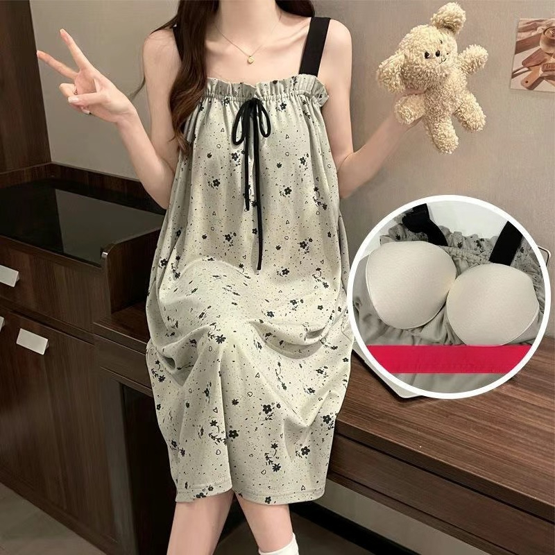 Gaun Tidur Putri Manis Lucu Un - Summer Clothing Young Women ulasan dan harga