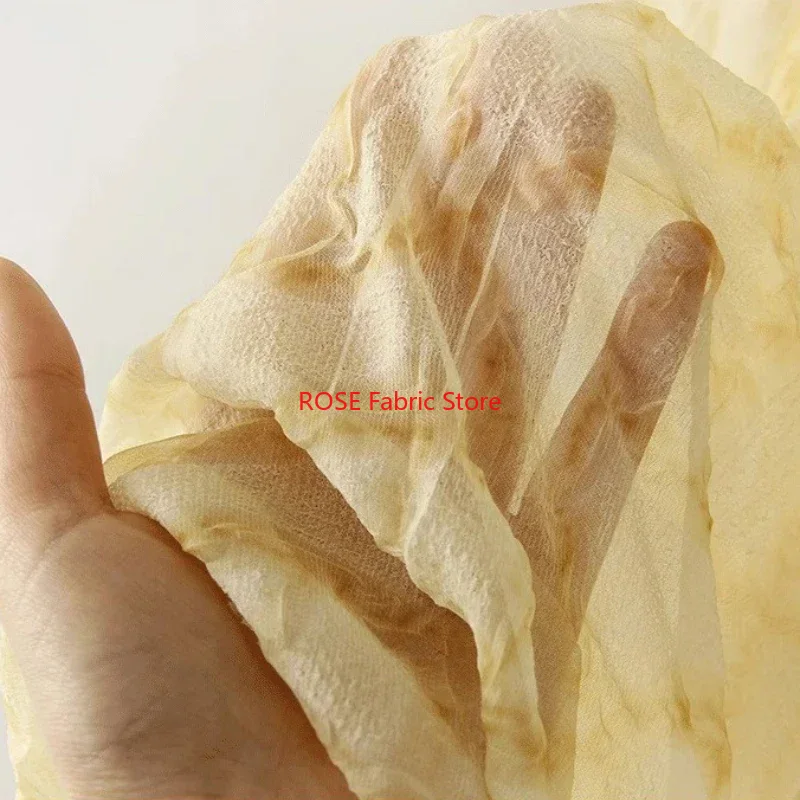 Kain Sifon Lipit Ringan Lembut - Soft Summer Yellow Clothing ulasan dan harga